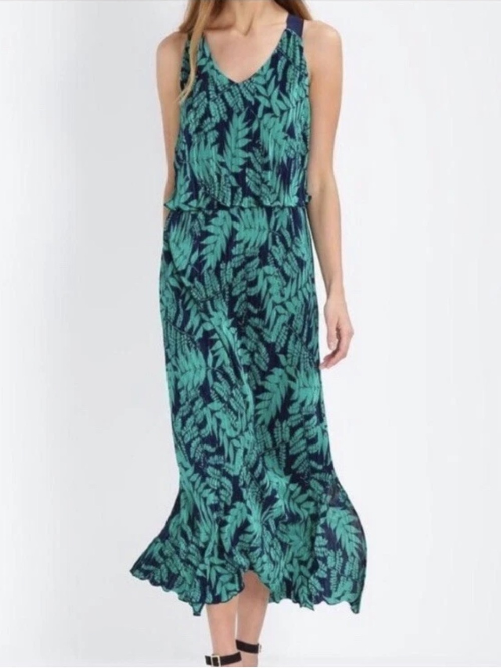 Banana Republic Summer Maxi Dress with Slits
